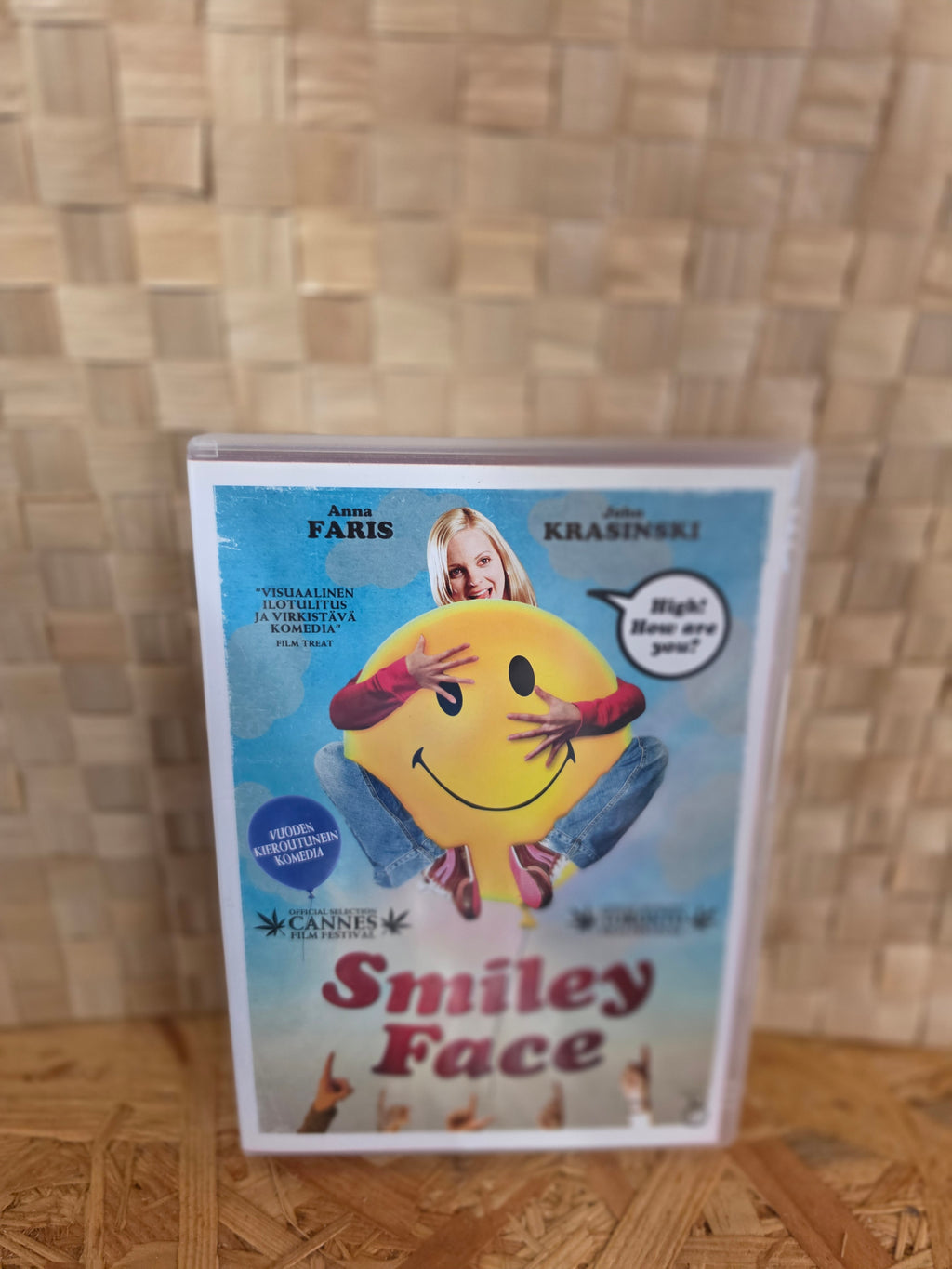 Smiley face DVD-käytetty elokuva
