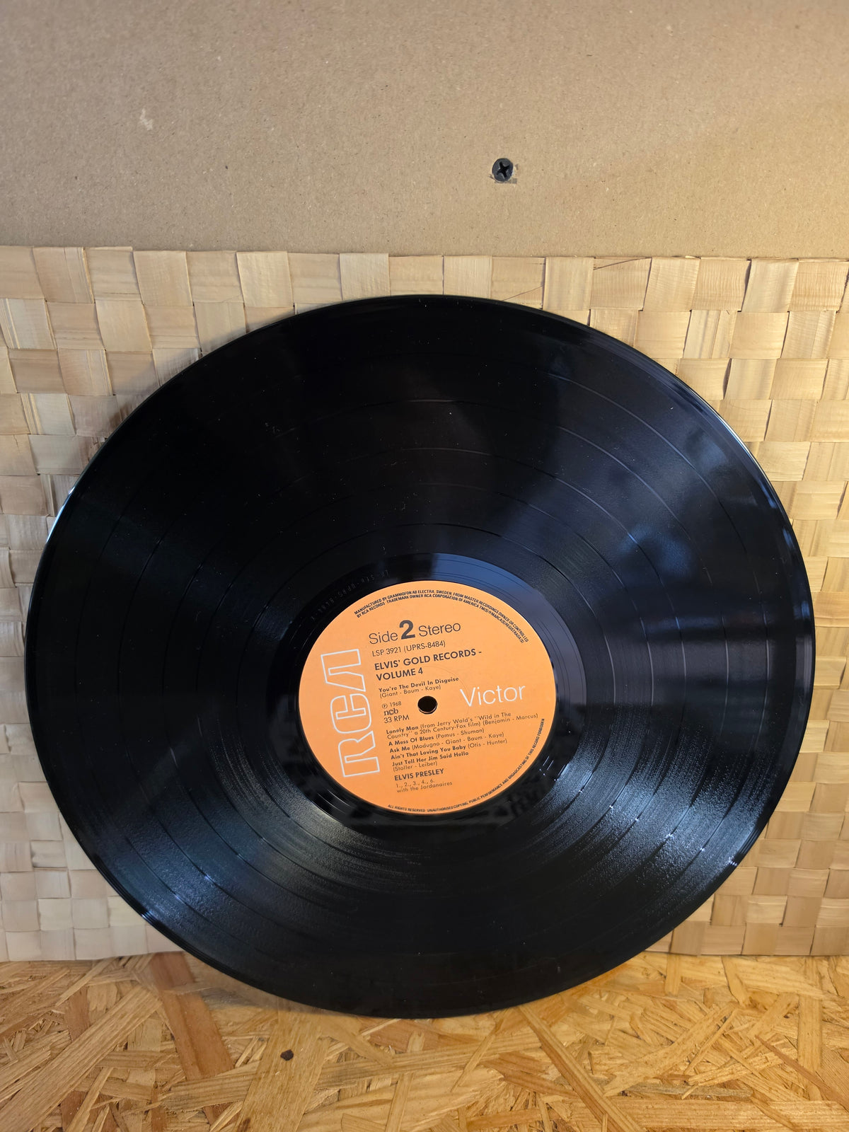 Elvis' Gold records