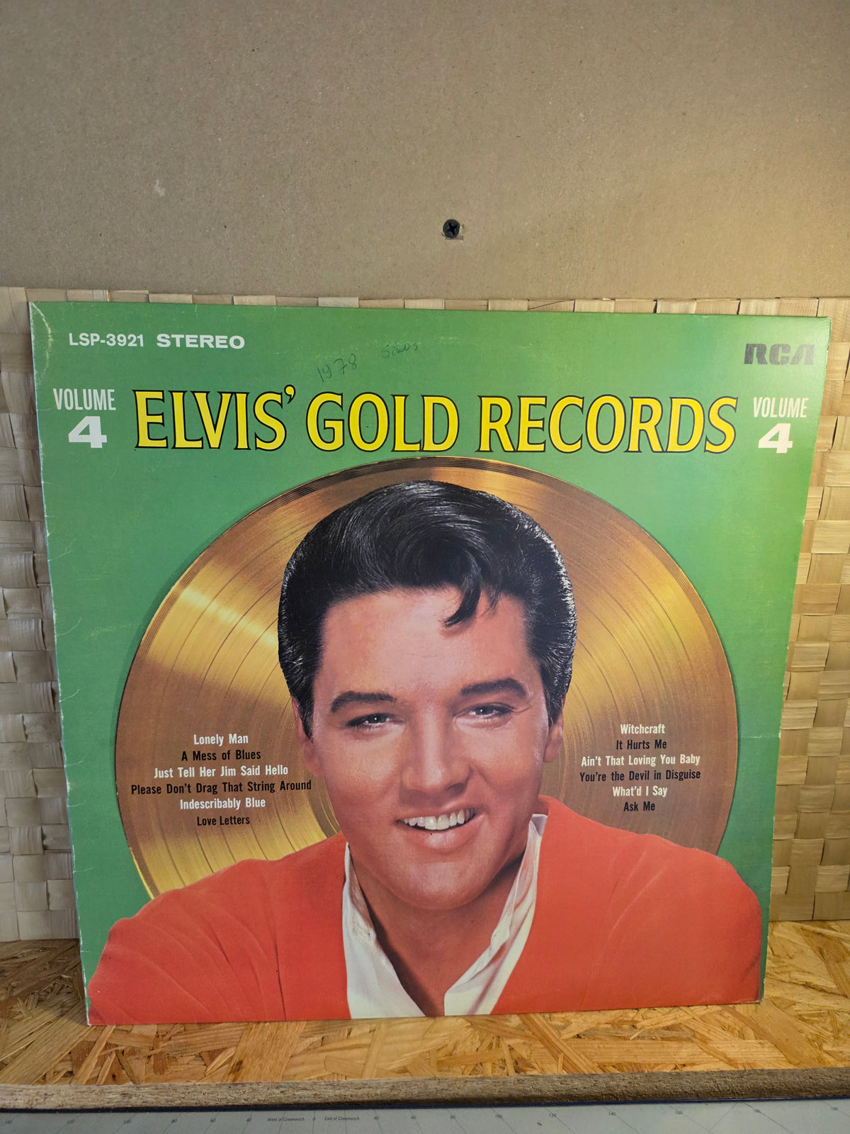 Elvis' Gold records