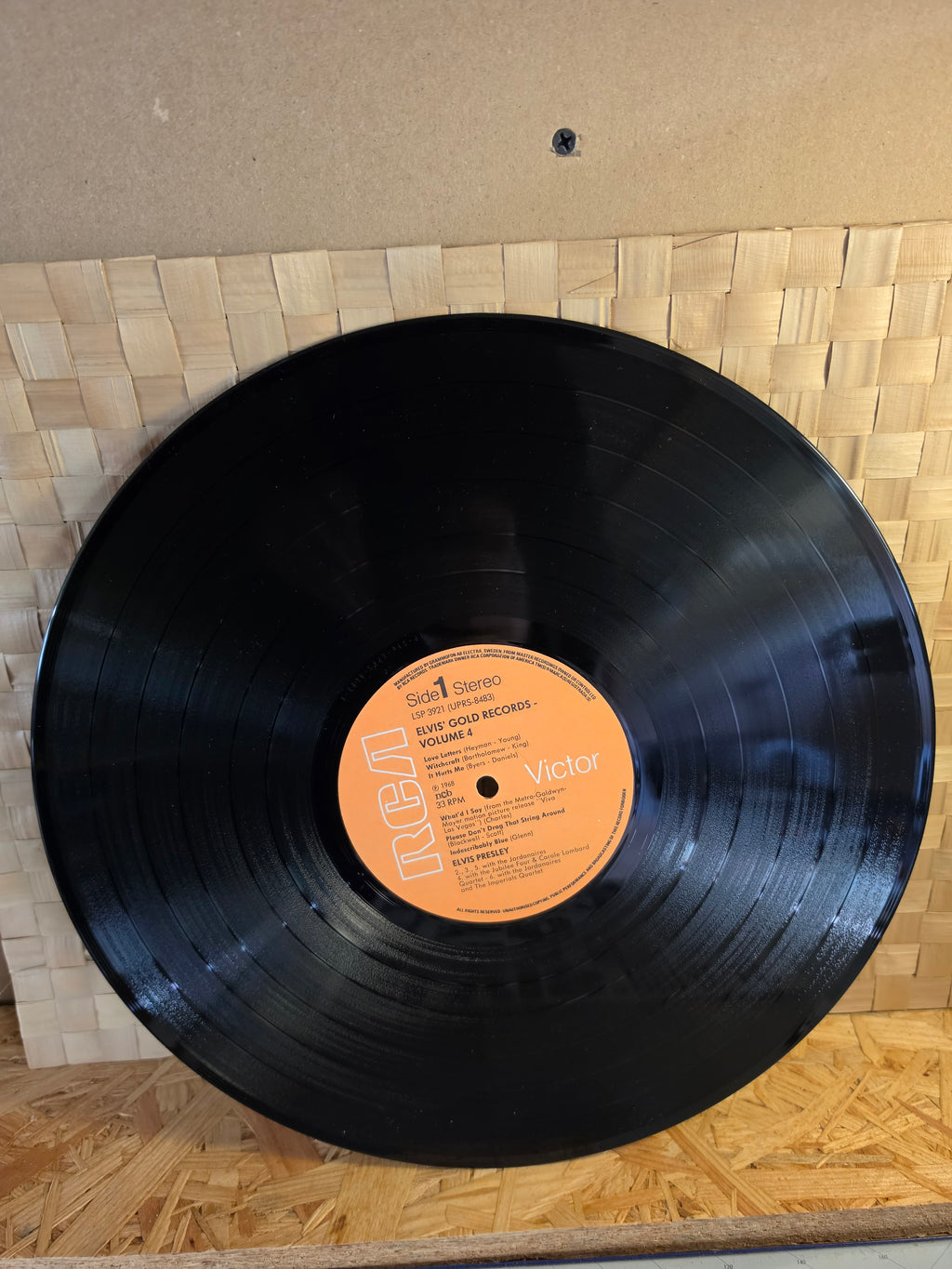 Elvis' Gold records